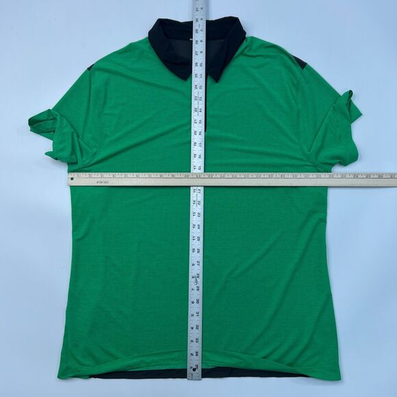 Lululemon Precision Polo Shirt Mens L Large Green Athletic Thin Fabric Golf - Picture 4 of 10